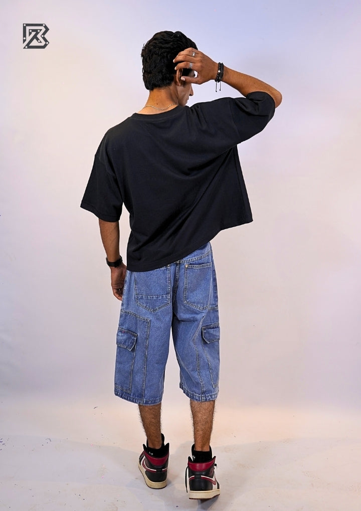 Ampersand Edition Tee – Oversized Noir