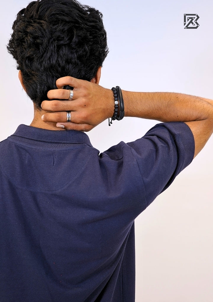 Signature Navy Polo