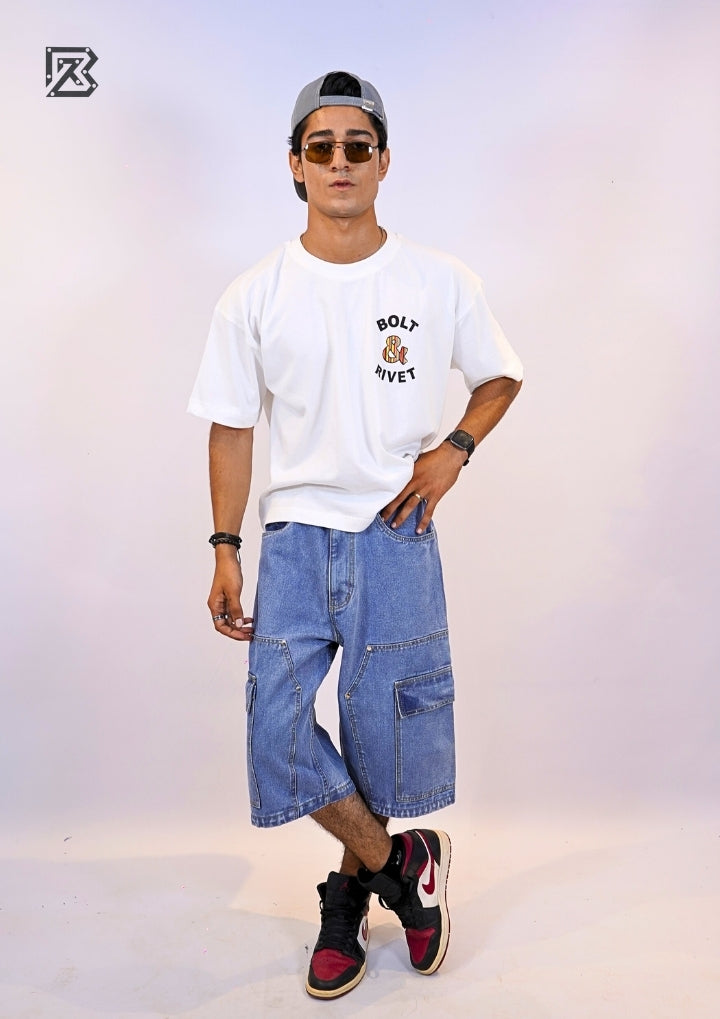 Ampersand Edition Tee – Oversized Blanc