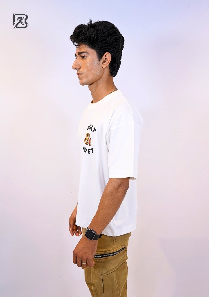 Ampersand Edition Tee – Oversized Blanc