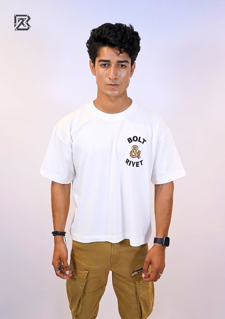 Ampersand Edition Tee – Oversized Blanc