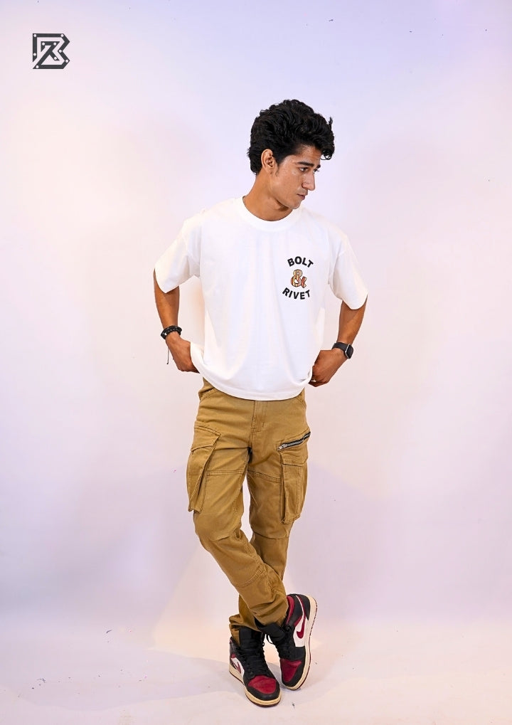 Ampersand Edition Tee – Oversized Blanc