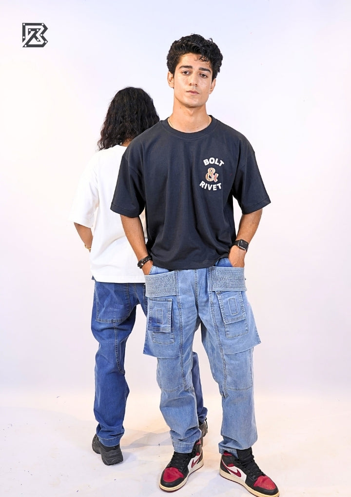 Ampersand Edition Tee – Oversized Noir