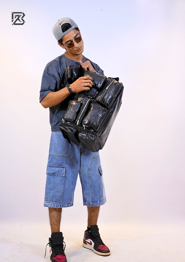 Cargo Denim Jorts