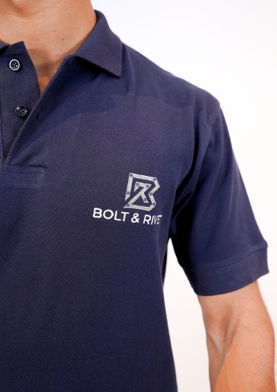 Signature Navy Polo - Image 4