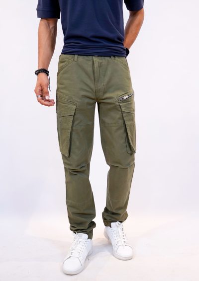 Tapered Fit Cargo Pants - Image 5
