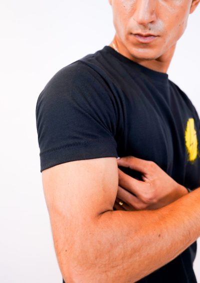Bolt Emblem Tee – Noir & Volt - Image 4