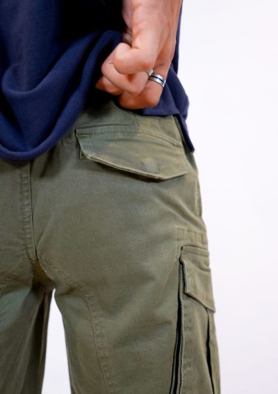 Tapered Fit Cargo Pants - Image 4