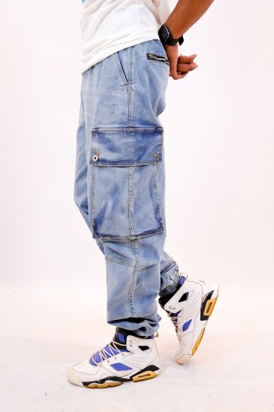 Oversized Flap Cargo Joggers - Vintage