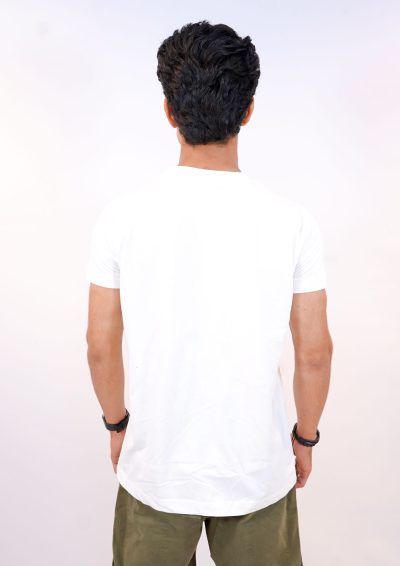 Bolt Emblem Tee – Blanc & Noir - Image 5