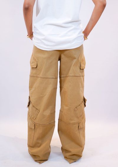 Wide Leg Cargo Pants - Image 2