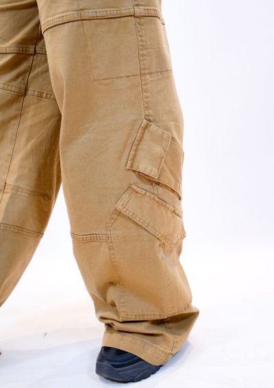 Wide Leg Cargo Pants - Image 4