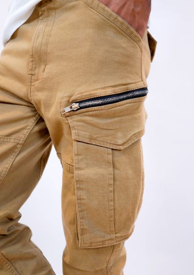 Tapered Fit Cargo Pants - Image 4