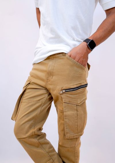 Tapered Fit Cargo Pants - Image 5